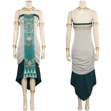 Zelda: Kingdom Hearts Cosplay Costume Outfits Halloween Carnival Suit